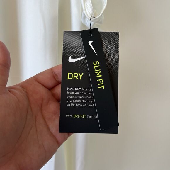 Nike Court Dri-FIT Slim Fit Advantage Tennis Exercise Dress White Size 1X NWTs - Picture 10 of 12
